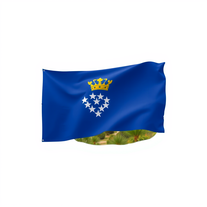 Flag Occupied by Bosnia and Herzegovina Photo