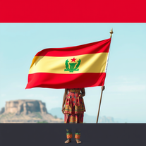 Flag Occupied by Chad Photo