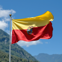Flag Occupied by Ecuador Photo