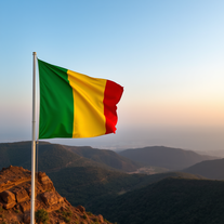 Flag Occupied by Mali Photo