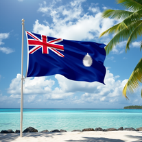 Flag Occupied by Micronesia Photo
