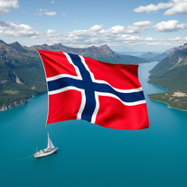 Flag Occupied by Norway Photo