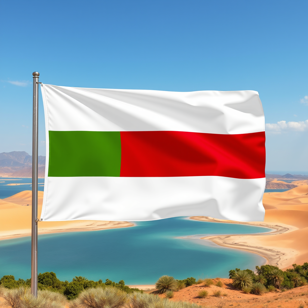 Flag Occupied by Oman Photo