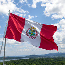 Flag Occupied by Paraguay Photo
