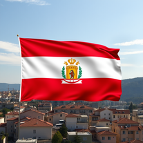 Flag Occupied by San Marino Photo