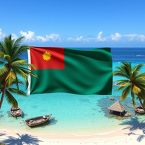 Flag Occupied by Seychelles Photo