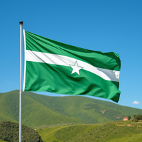 Flag Occupied by Sierra Leone Photo