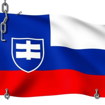Flag Occupied by Slovakia Photo