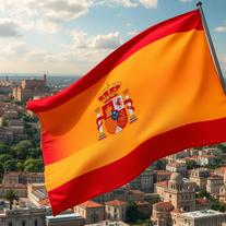 Flag Occupied by Spain Photo