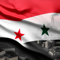 Flag Occupied by Syria Photo