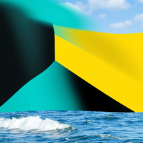 Flag Occupied by The Bahamas Photo