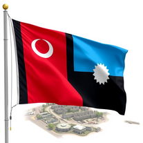 Flag Occupied by Timor-Leste Photo