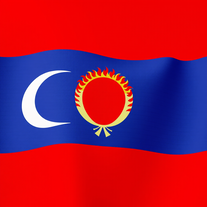 Flag Occupied by Turkmenistan Photo