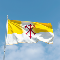 Flag Occupied by Vatican City Photo