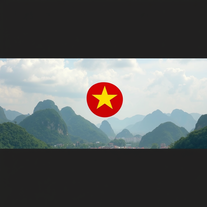 Flag Occupied by Vietnam Photo