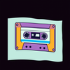 Flag of fanloid xydrick kawaii cassette futurism icon