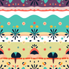 Flat Illustration Seamless Pattern icon