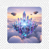 Floating Crystal City