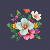 Floral Art Generator