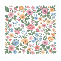 Floral wallpaper