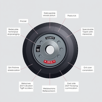 disque de finition et meulage abrasif et decoupe CIBO