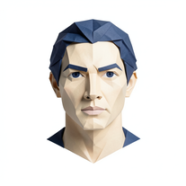 “Folded Presence” — Paper Identity Sculpture