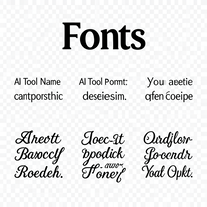 Fonts
