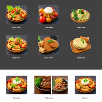 food items create ai