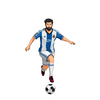 Football player as anime character icon