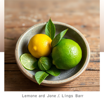 Foraging For spring ingredients for making Lemon And Lime Bars