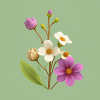 Foraging for spring ingredients for chocolate and designs