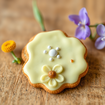 Foraging for spring ingredients for Cookies and designs