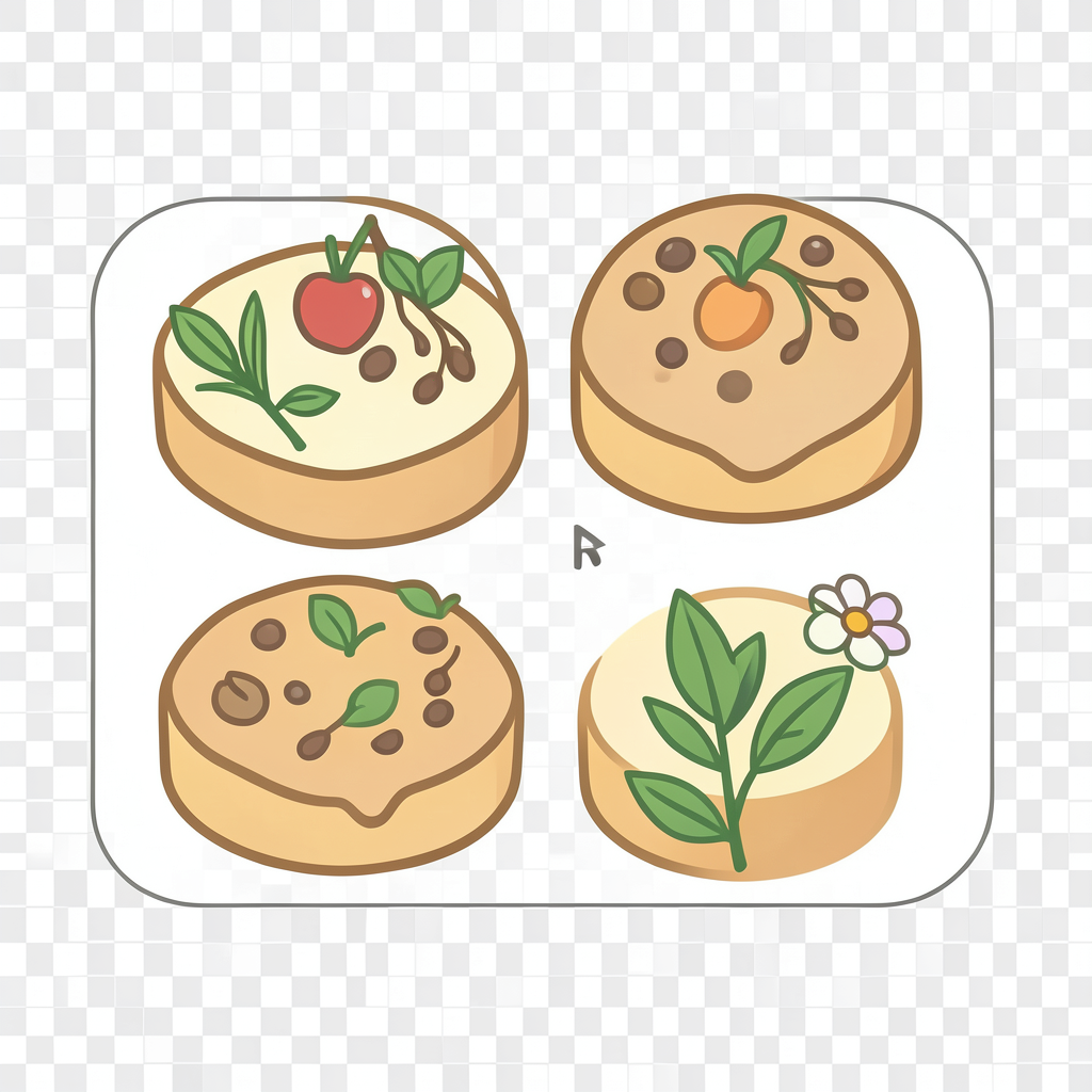 Foraging for spring ingredients for making 16 Iced Buns, 2 Flavors