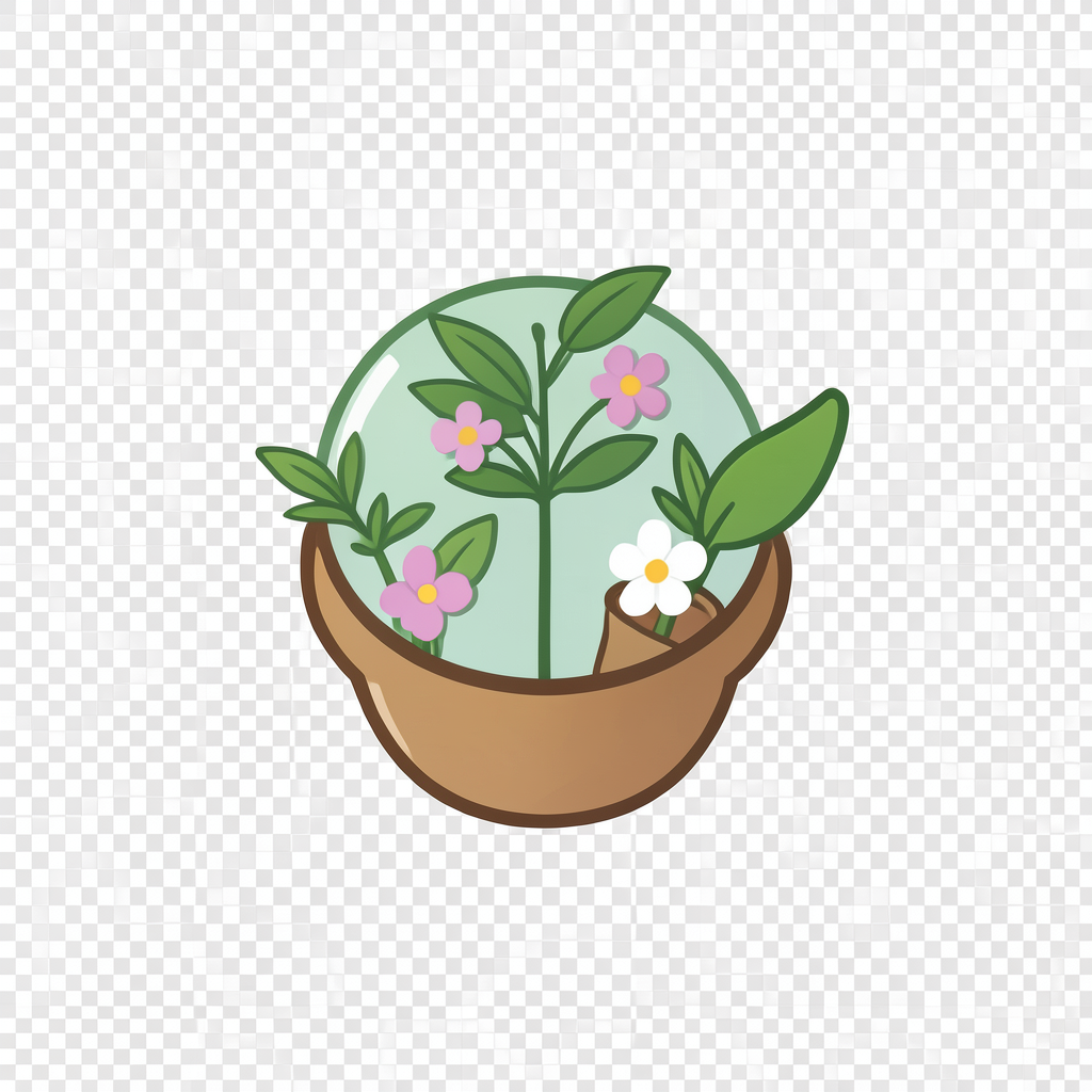 Foraging for spring ingredients for making Sorbet