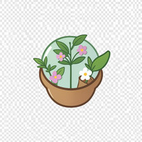 Foraging for spring ingredients for making Sorbet