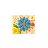 Foraging for spring ingredients for Rice Krispie Treats and designs