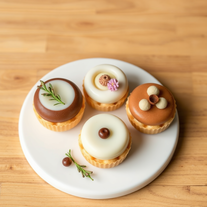 Foraging spring ingredients for Petits Fours and designs