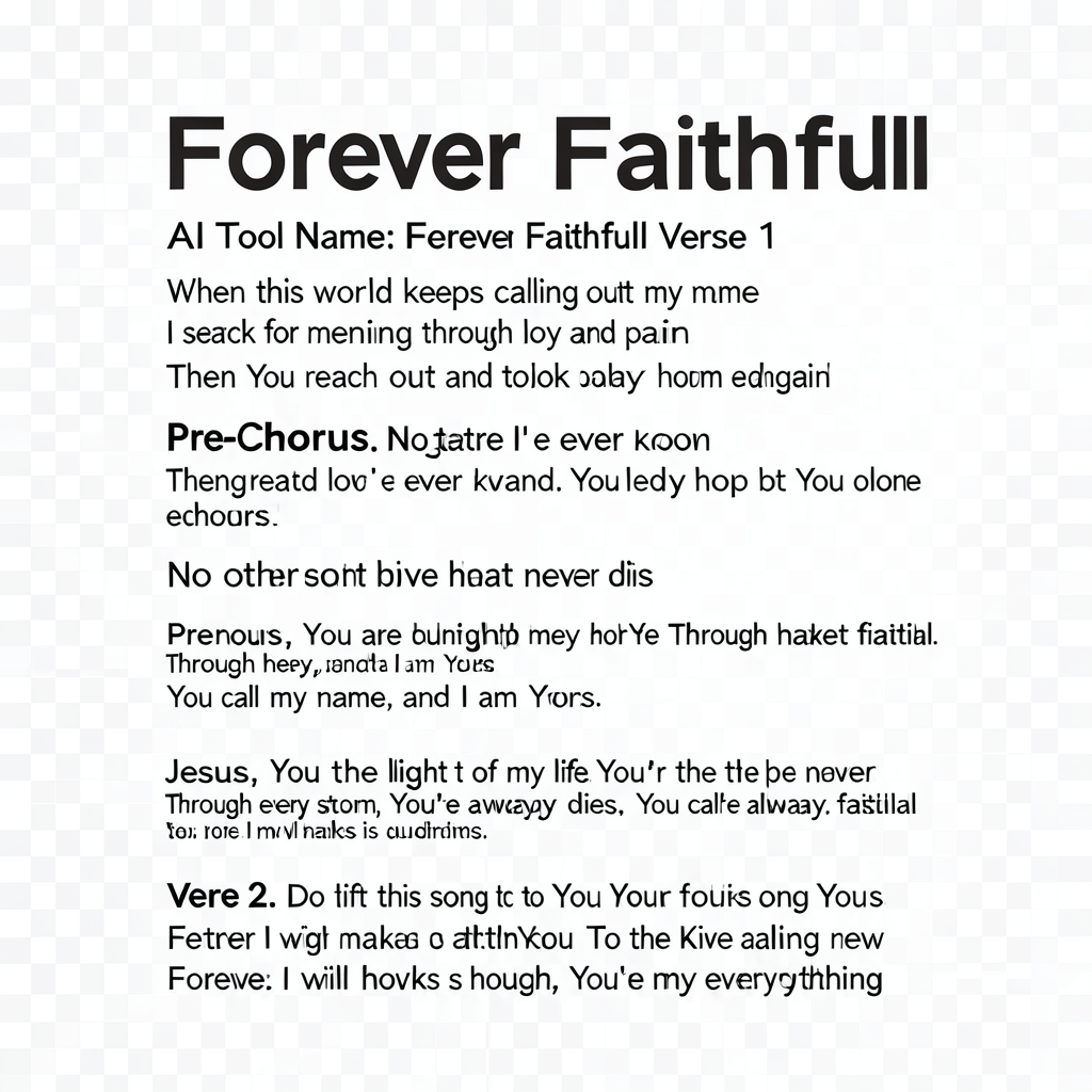 Forever Faithfull