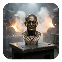 Forged Identity in Molten Bronze