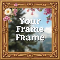 Frame Text Masking Effect tiger