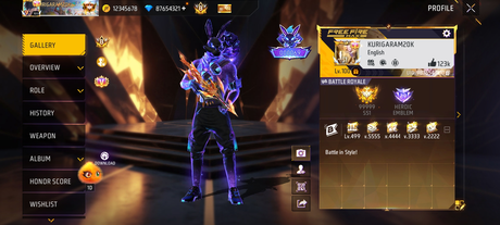 Free Fire Panel