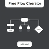 Free Flow Chart Generator Text icon