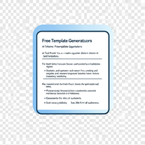 Free Template Generators