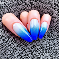 french nail designer AI