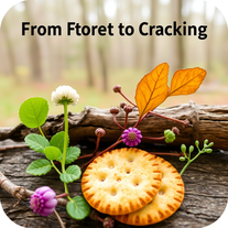 From Forest to Cracker Crafting Premium Saltines with Spring's Wild Bounty.