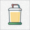 Fruit Smoothie Ingredients Machine icon