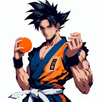 Futuristic Goku from 2050's Japan