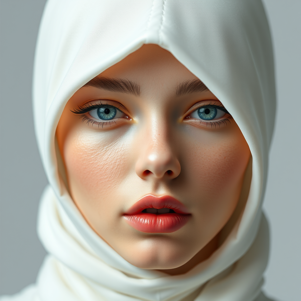 Futuristic Minimalist Portraits