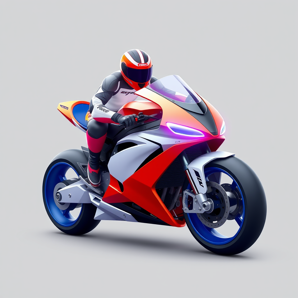 Futuristic Racing Bikes