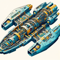 Futuristic Space Opera Ship & Interior Designer